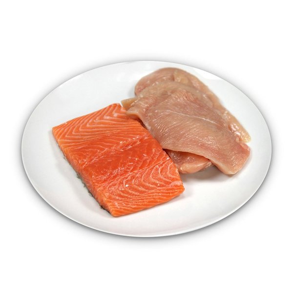 Saftiges Huhn und Wildlachs / Pollo e salmone