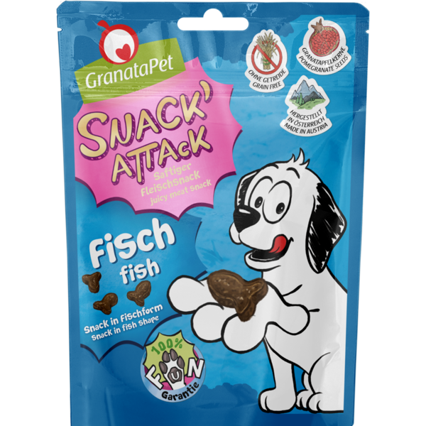 Snack Attack - Fisch / Pesce - 100 gr