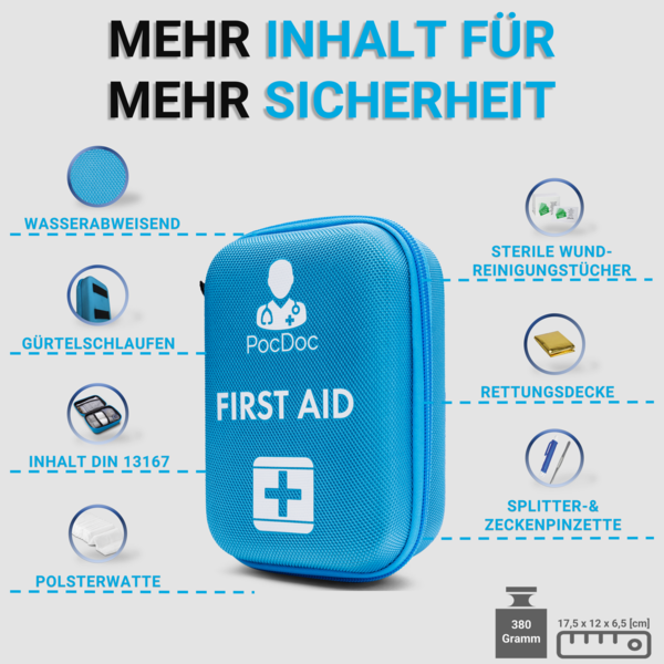 Erste Hilfe Set / Kit di pronto soccorso - ANGEBOT (regulär € 24,90)